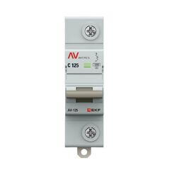 Выключатель автоматический 1п C 125А 10кА AV-125 AVERES EKF mcb125-1-125C-av • Купить по низкой цене в интернет-магазине СМЭК