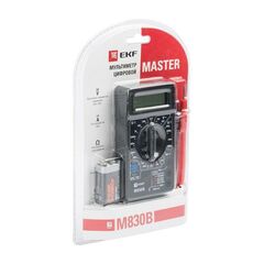 Мультиметр цифровой M830B Master EKF In-180701-bm830B • Купить по низкой цене в интернет-магазине СМЭК