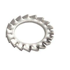 Шайба стопорная с наружными зубцами М4 DIN 6798 INOX EKF shst4-INOX • Купить по низкой цене в интернет-магазине СМЭК