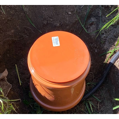 Колодец заземления контрольно-измерительный D160мм с крышкой, пластик • Купить по низкой цене в интернет-магазине СМЭК