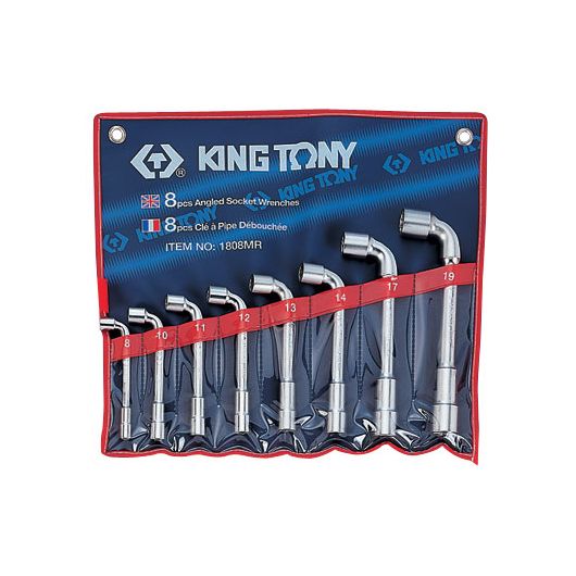 KING TONY Набор торцевых L-образных ключей, 8-19 мм, 8 предметов • Купить по низкой цене в интернет-магазине СМЭК