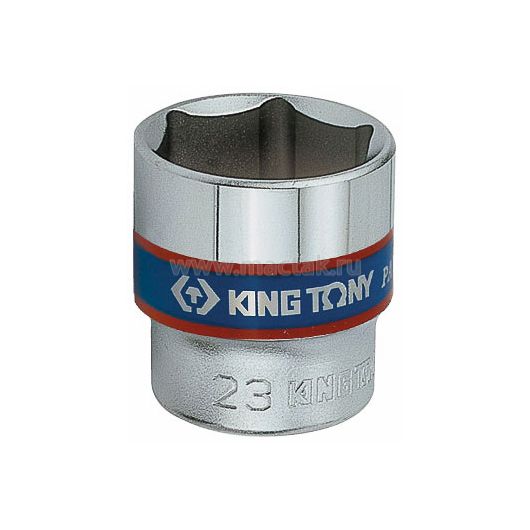 KING TONY Головка торцевая стандартная шестигранная 3/8", 24 мм • Купить по низкой цене в интернет-магазине СМЭК