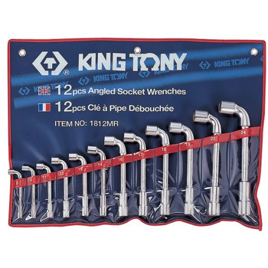 KING TONY Набор торцевых L-образных ключей, 8-24 мм, 12 предметов • Купить по низкой цене в интернет-магазине СМЭК
