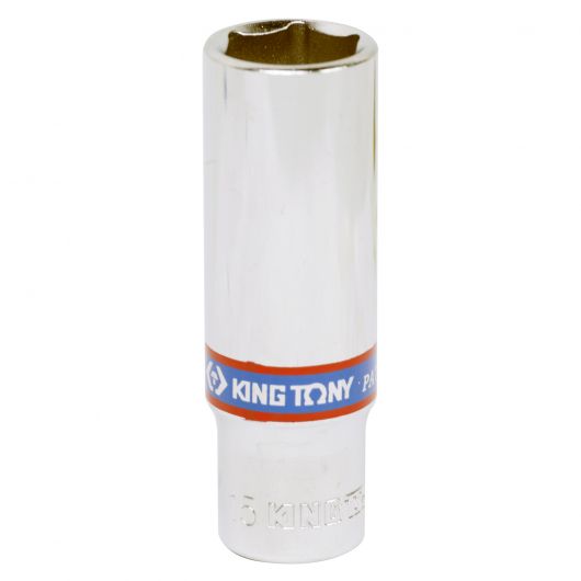 KING TONY Головка торцевая глубокая шестигранная 3/8", 15 мм, изображение 3 • Купить по низкой цене в интернет-магазине СМЭК