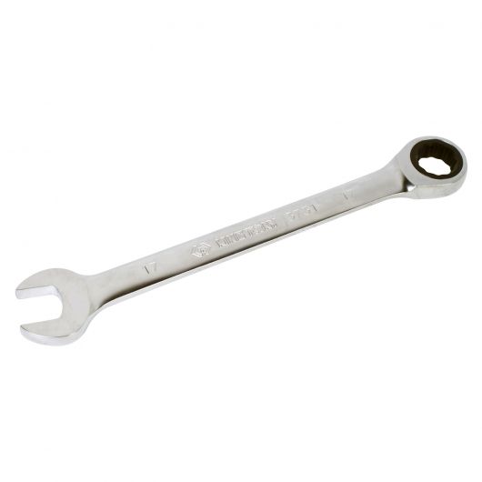 KING TONY Ключ трещоточный комбинированный 17 мм, изображение 2 • Купить по низкой цене в интернет-магазине СМЭК