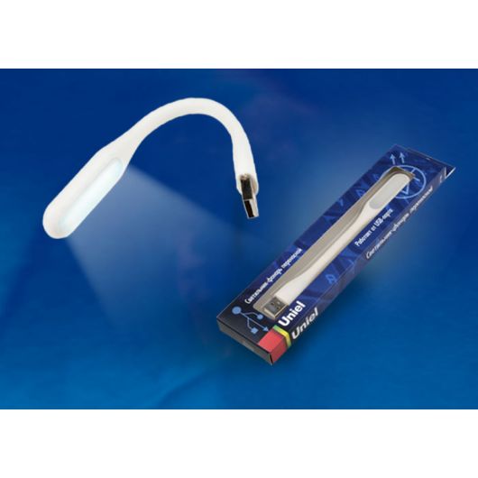 Купить Светильник-фонарь переносной TLD-541 White, прорезиненный корпус, 6 LED, питание от USB-порта, белый в интернет-магазине СМЭК
