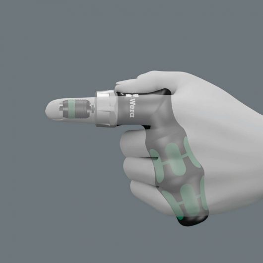 Kraftform Kompakt Pistol RA 4, набор бит с пистолетообразной рукояткой-битодержателем c трещоткой, 1, изображение 2 • Купить по низкой цене в интернет-магазине СМЭК