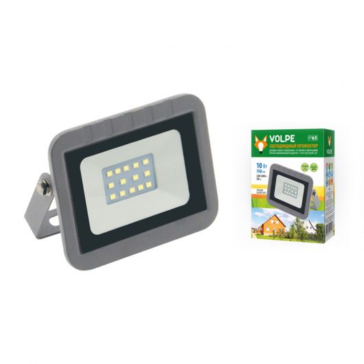 Купить Прожектор  светодиодный ULF-Q591 10W-WW IP65 220-240В SILVER картон в интернет-магазине СМЭК
