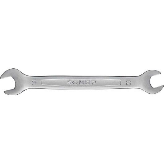 Рожковый гаечный ключ ЗУБР 12х13 мм 27010-12-13, изображение 2 • Купить по низкой цене в интернет-магазине СМЭК