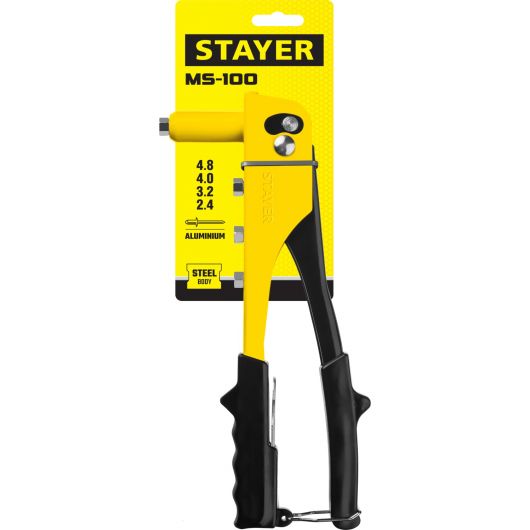 Заклепочник стальной корпус STAYER MS-100 3105, изображение 2 • Купить по низкой цене в интернет-магазине СМЭК