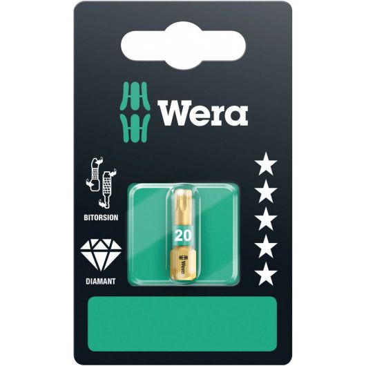 867/1 BDC TORX® SB бита биторсионная, алмазное покрытие, хвостовик 1/4" C 6.3, TX 20 x 25 мм, с держ • Купить по низкой цене в интернет-магазине СМЭК