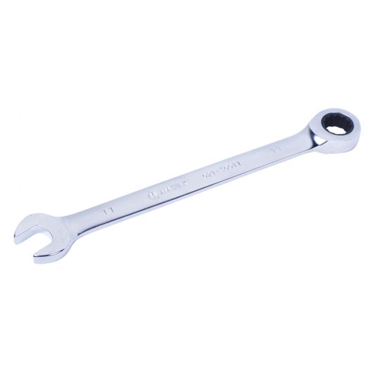 МАСТАК Ключ трещоточный комбинированный 11 мм, изображение 2 • Купить по низкой цене в интернет-магазине СМЭК