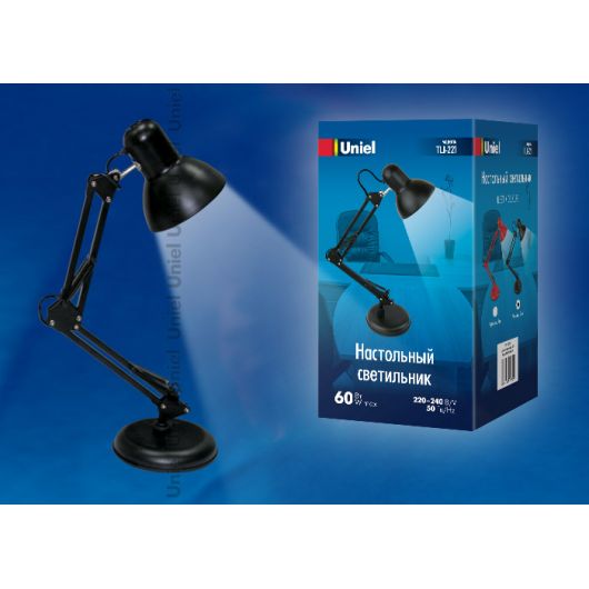 Купить Светильник  настольный TLI-221 BLACK E27 в интернет-магазине СМЭК
