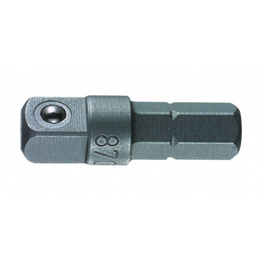 870/1/A Оправка-хвостовик для торцевых головок DR 1/4", хвостовик 1/4" C 6.3, 25 мм, для ручного реж • Купить по низкой цене в интернет-магазине СМЭК