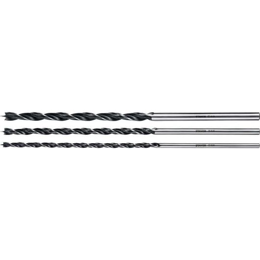 STAYER "Maxdrill" 3 шт., 6-8-10 х 300 мм, набор сверл спиральных по дереву, 2943-300-H3 • Купить по низкой цене в интернет-магазине СМЭК