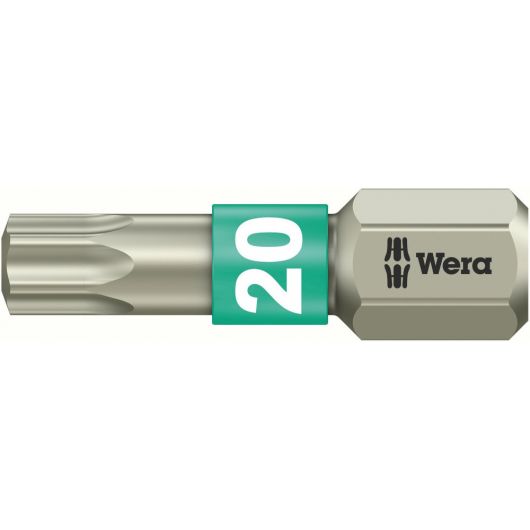 3867/1 TS TORX® бита, нержавеющая сталь, хвостовик 1/4" C 6.3, TX 20 x 25 мм • Купить по низкой цене в интернет-магазине СМЭК