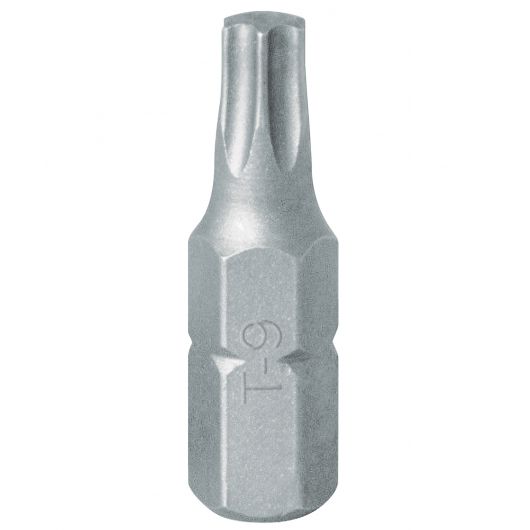 KING TONY Вставка (бита) торцевая 1/4", Torx, T9, L = 25, изображение 2 • Купить по низкой цене в интернет-магазине СМЭК