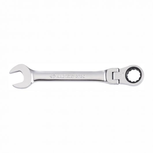 KING TONY Ключ трещоточный комбинированный с шарниром 17 мм • Купить по низкой цене в интернет-магазине СМЭК