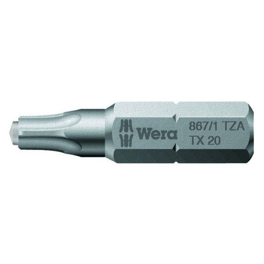 867/1 ZA SPAX® T-STAR plus® (TORX® с цапфой) бита, вязкая твёрдость, хвостовик 1/4" C 6.3, TX 10 x 2 • Купить по низкой цене в интернет-магазине СМЭК