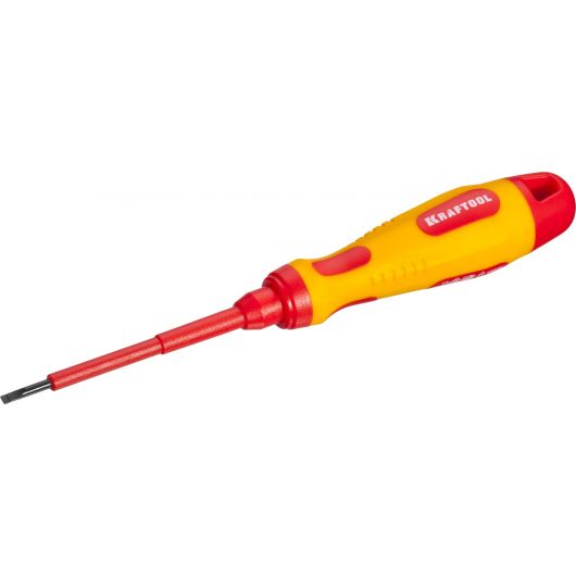 Высоковольтная отвертка KRAFTOOL SL2.5х75 мм 250083-2.5-075 • Купить по низкой цене в интернет-магазине СМЭК