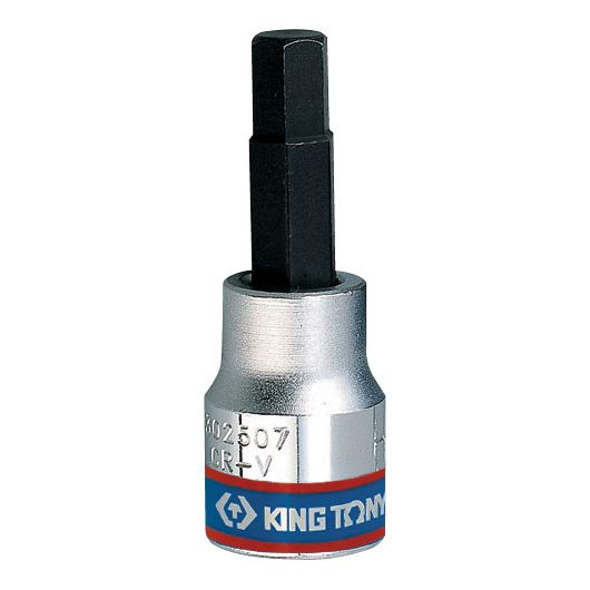 KING TONY Насадка (бита) торцевая 3/8", Hex, 8 мм, L = 50 мм • Купить по низкой цене в интернет-магазине СМЭК