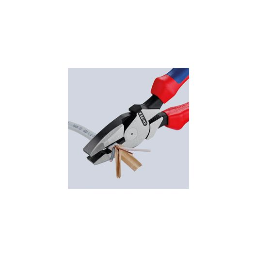 Lineman's Pliers плоскогубцы электромонт., протяжка и обжим, рез: провол. ср. Ø4.6мм, твёрд. Ø3мм, L, изображение 4 • Купить по низкой цене в интернет-магазине СМЭК