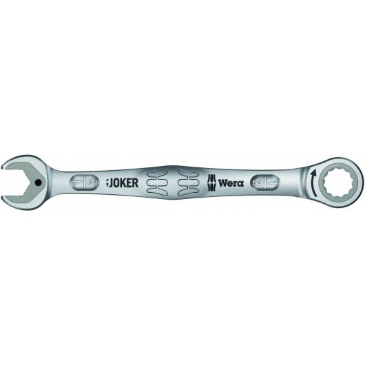 6000 Joker Ключ гаечный комбинированный с трещоткой, 1/2" x 177 мм • Купить по низкой цене в интернет-магазине СМЭК