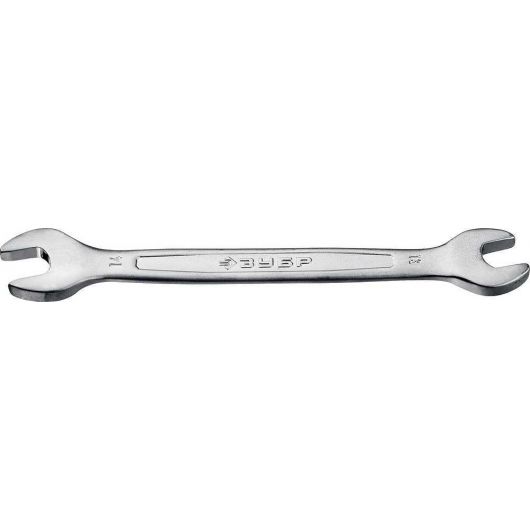 Рожковый гаечный ключ ЗУБР 13х14 мм 27010-13-14, изображение 3 • Купить по низкой цене в интернет-магазине СМЭК