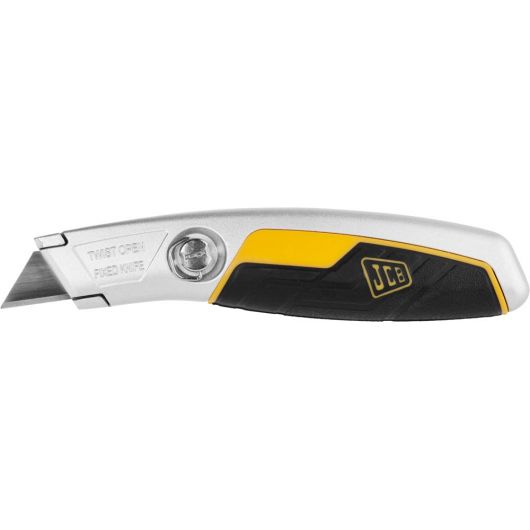 Металлический нож JCB с выдвижным трапециевидным лезвием А24 JLC006 • Купить по низкой цене в интернет-магазине СМЭК