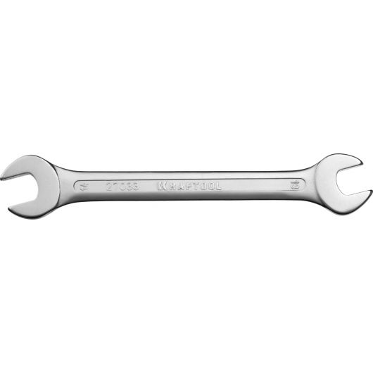 Рожковый гаечный ключ KRAFTOOL 13 х 14 мм  27033-13-14 • Купить по низкой цене в интернет-магазине СМЭК