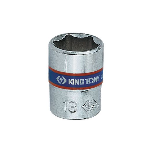 KING TONY Головка торцевая стандартная шестигранная 1/4", 10 мм, изображение 2 • Купить по низкой цене в интернет-магазине СМЭК