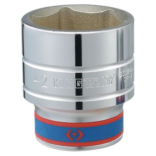 KING TONY Головка торцевая стандартная шестигранная 3/4", 60 мм, изображение 4 • Купить по низкой цене в интернет-магазине СМЭК