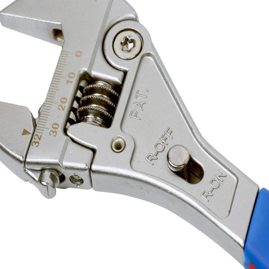 KING TONY Ключ разводной Chrome 250 мм, с трещоточным механизмом, изображение 2 • Купить по низкой цене в интернет-магазине СМЭК