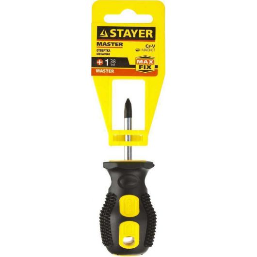 Отвертка STAYER MaxFix PH1x38 2510-38-1, изображение 2 • Купить по низкой цене в интернет-магазине СМЭК