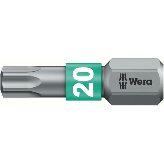 867/1 BTZ TORX® бита биторсионная, вязкая твёрдость, хвостовик 1/4" C 6.3, TX 20 x 25 мм • Купить по низкой цене в интернет-магазине СМЭК