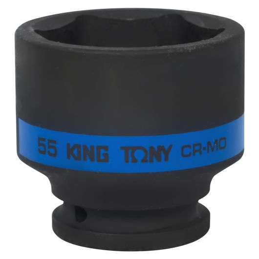 KING TONY Головка торцевая ударная шестигранная 3/4", 55 мм, изображение 3 • Купить по низкой цене в интернет-магазине СМЭК