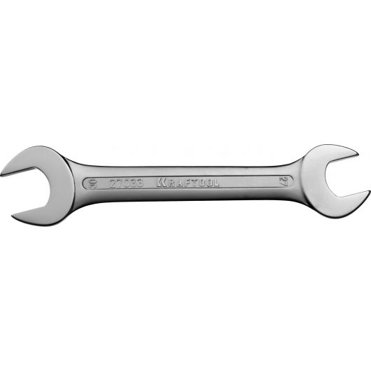 Рожковый гаечный ключ KRAFTOOL 27 х 30 мм 27033-27-30 • Купить по низкой цене в интернет-магазине СМЭК