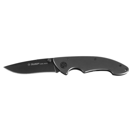 Складной нож ЗУБР Страж 190 мм лезвие 82 мм стальная рукоятка 47703 • Купить по низкой цене в интернет-магазине СМЭК