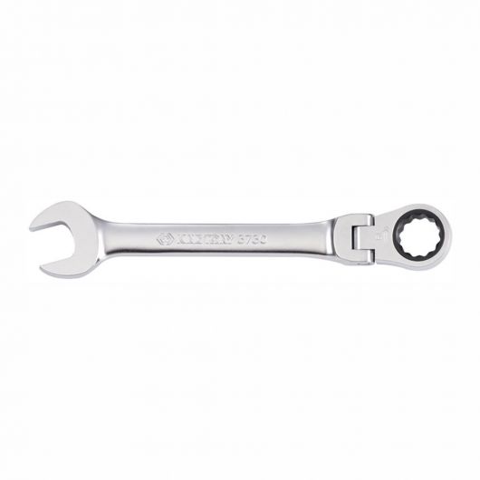 KING TONY Ключ трещоточный комбинированный с шарниром 14 мм • Купить по низкой цене в интернет-магазине СМЭК