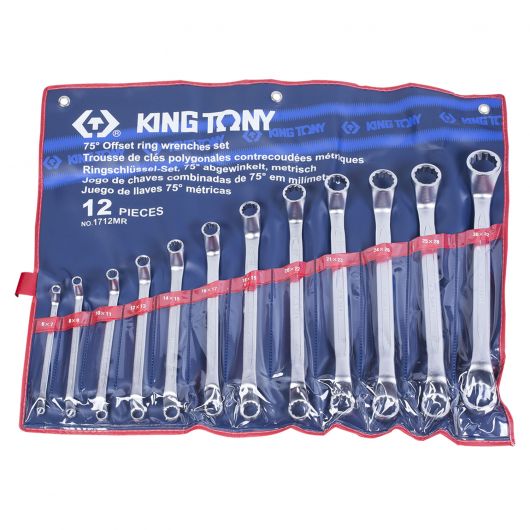 KING TONY Набор накидных ключей, 6-32 мм, 12 предметов, изображение 3 • Купить по низкой цене в интернет-магазине СМЭК