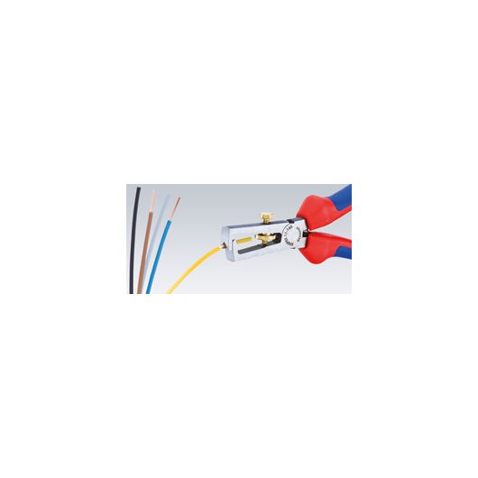 Стриппер VDE для одно/много/тонкожил. кабеля, зачистка: Ø 5 мм (10 мм², AWG 7), пружина, L-160 мм, c, изображение 3 • Купить по низкой цене в интернет-магазине СМЭК