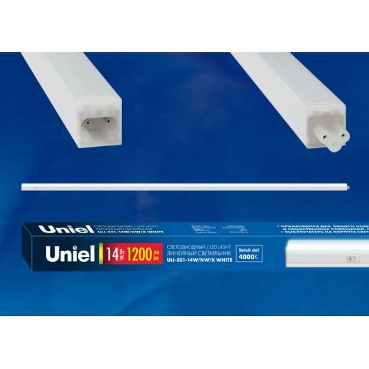 Купить Светильник линейный светодиодный ULI-E01-14W-NW-K WHITE в интернет-магазине СМЭК