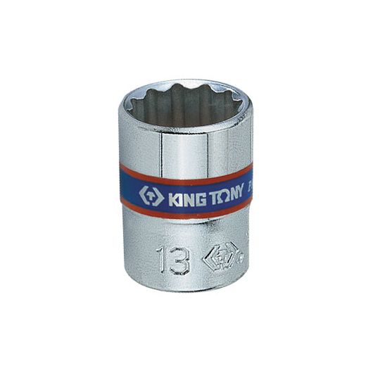 KING TONY Головка торцевая стандартная двенадцатигранная 1/4", 8 мм • Купить по низкой цене в интернет-магазине СМЭК