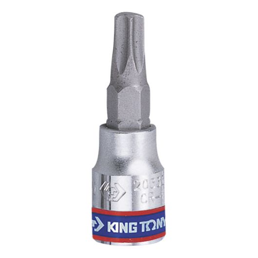 KING TONY Насадка (бита) торцевая 1/4", Torx T10, L = 37 мм • Купить по низкой цене в интернет-магазине СМЭК