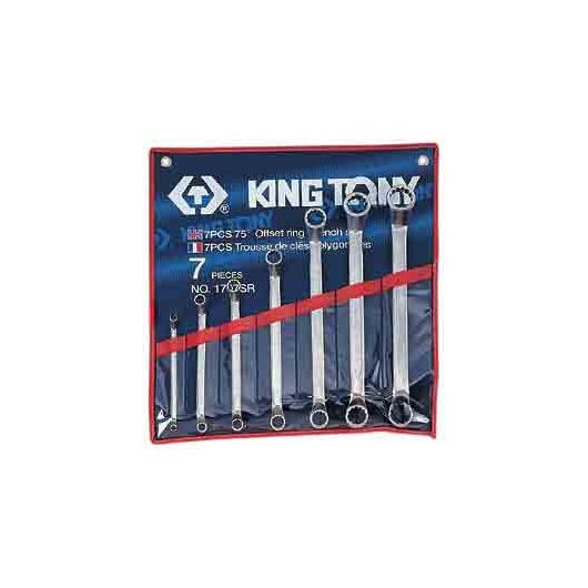 KING TONY Набор накидных ключей, 1/4"-9/8", 7 предметов, изображение 2 • Купить по низкой цене в интернет-магазине СМЭК