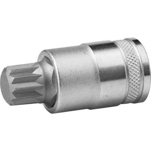 Торцовая бита-головка KRAFTOOL SPLINE 1/2"  М16 27911-16 • Купить по низкой цене в интернет-магазине СМЭК