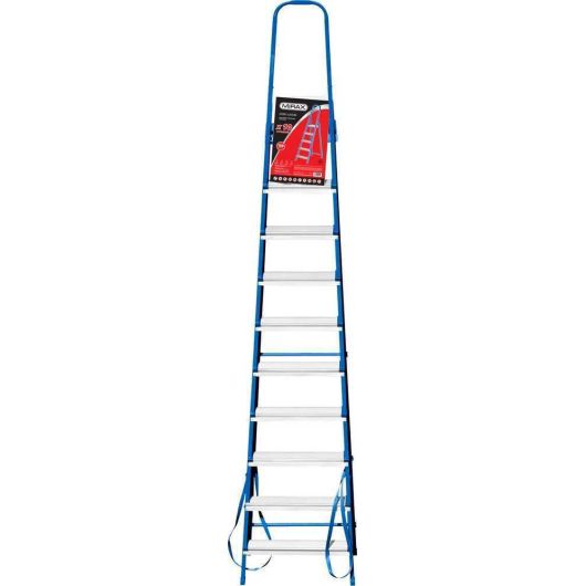 Стальная лестница-стремянка MIRAX 10 ступеней 203 см 38800-10, изображение 5 • Купить по низкой цене в интернет-магазине СМЭК