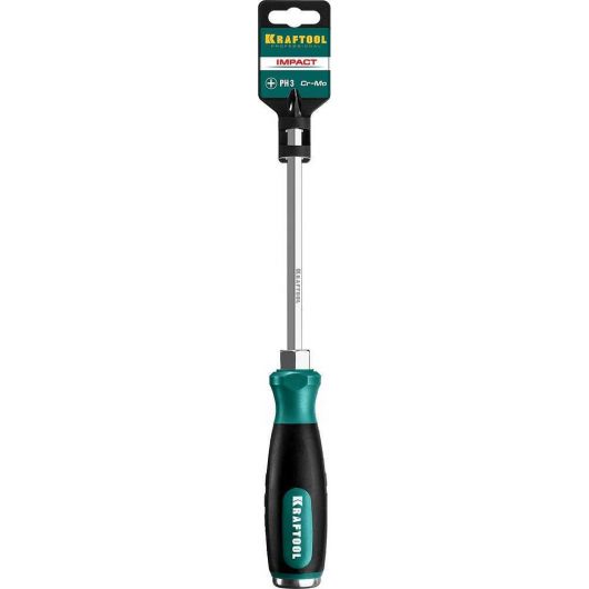 KRAFTOOL PH3х150мм, отвертка ударная X-DRIVE PLUS 250034-3, изображение 3 • Купить по низкой цене в интернет-магазине СМЭК