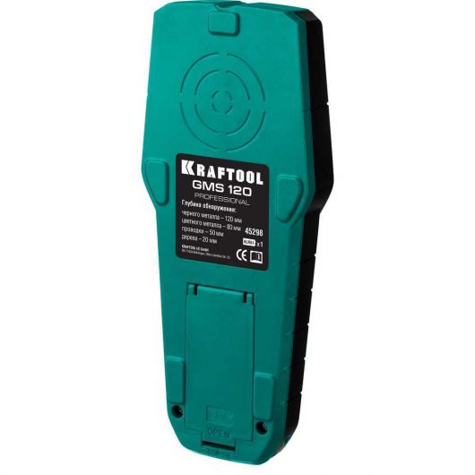 Универсальный детектор KRAFTOOL GMS 120 ЖК дисплей 45298, изображение 9 • Купить по низкой цене в интернет-магазине СМЭК