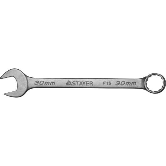 Комбинированный гаечный ключ STAYER 30 мм 27085-30 • Купить по низкой цене в интернет-магазине СМЭК